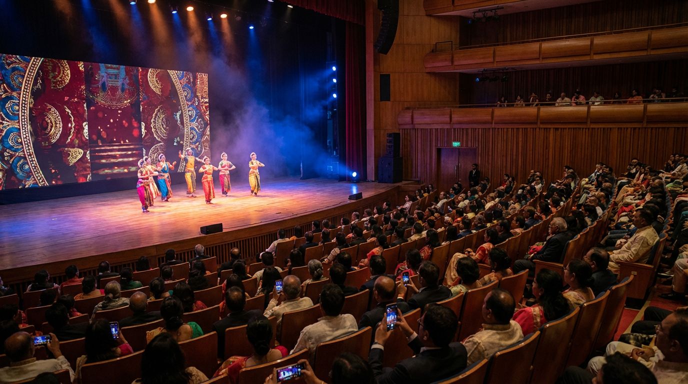 LED backdrop in theatre performing arts Mumbai