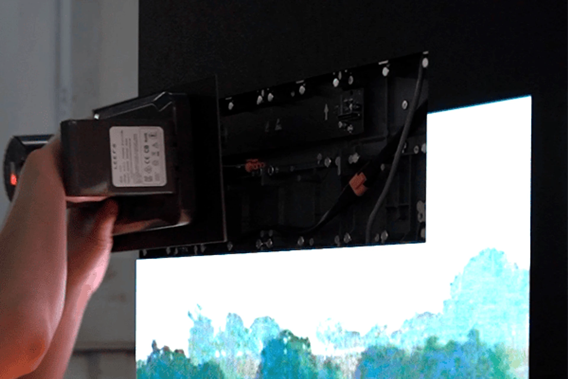 LED CAVE — 4. Magnetic Front Maintenance.png