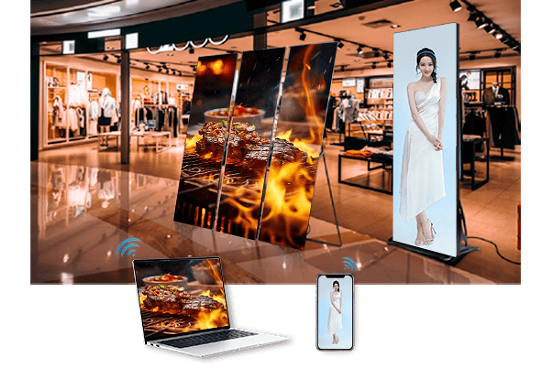 Poster LED Screen/LED Totem — 2 LED Poster GOB Technology For Option.png