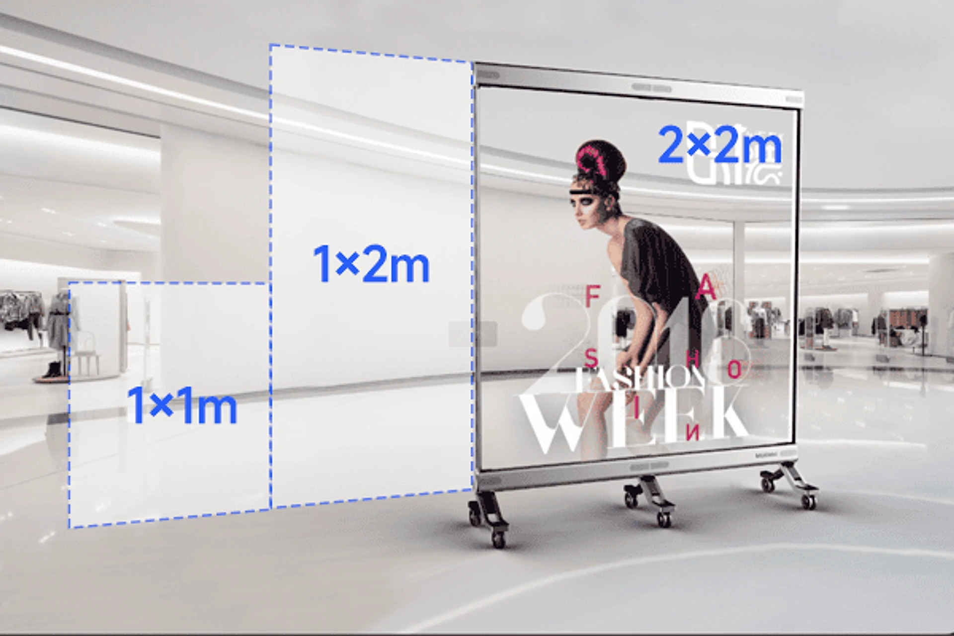 Transparent Holographic LED Screen SH Series — 3 Transparent Holographic LED Screen SH Series - Free splicing.png