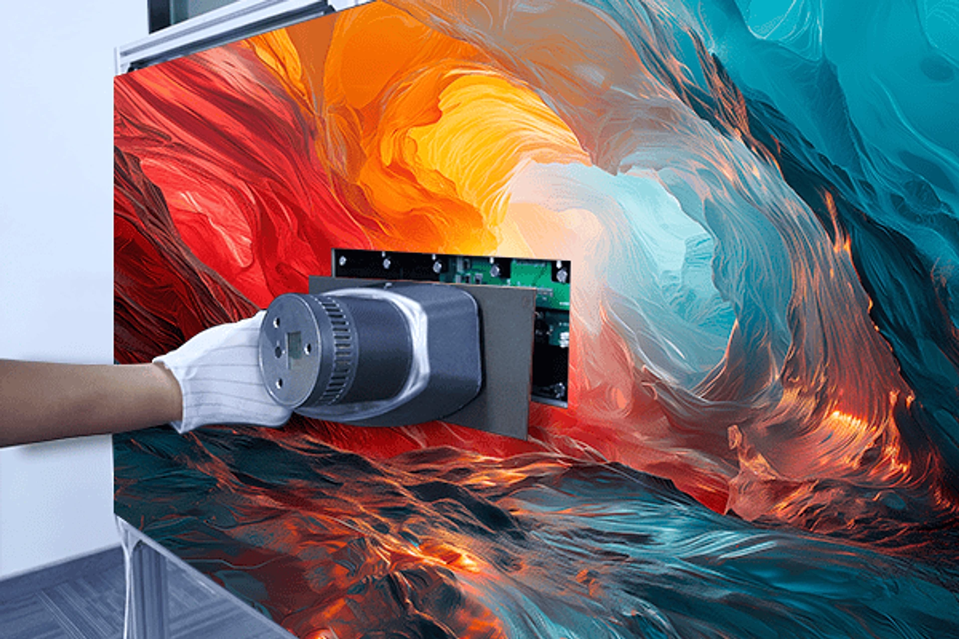 Indoor Fixed LED Screen GP Series — 2 Indoor Fixed LED Screen GP Series-Front maintenance.png