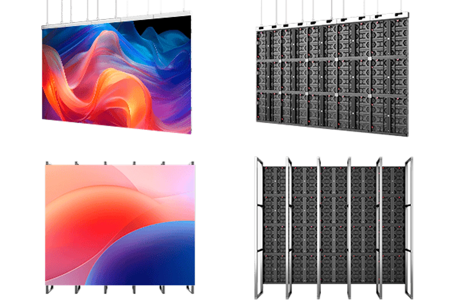 Energy Saving LED Screen GE Series — 5 Energy Saving LED Screen GE Series-Multiple installation methods.png