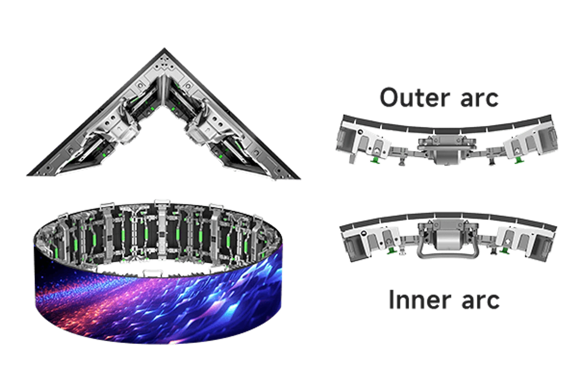 SR Series — Inner and Outer Arc Design